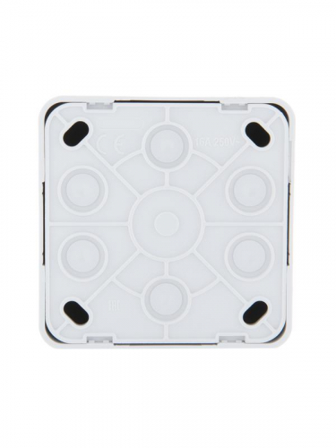 Розетка компьютерная 1-м ОП Viola RJ45 бел. LEZARD 751-0200-139 фото 2