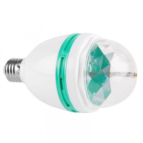 Лампа светодиодная "Диско" 6Вт 3LED RGB E27 230В IP20 80х80х195мм Neon-Night 601-253 фото 4 Лампа светодиодная "Диско" 6Вт 3LED RGB E27 230В IP20 80х80х195мм Neon-Night 601-253 фото 4