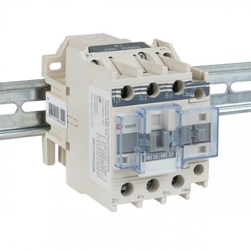 Контактор КМЭ-2 32А кат. 400В AC 1НО EKF ctr-s-32-380 фото 5
