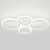 Светильник светодиодный Ring CLL-1-59-RC WH 59Вт 3000К-6000К 600х400х110 с пультом ДУ бел. Эра Б0069748