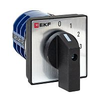 Переключатель кулачковый ПК-1-102 2п 32А "0-1-2-3" EKF pk-1-102-32