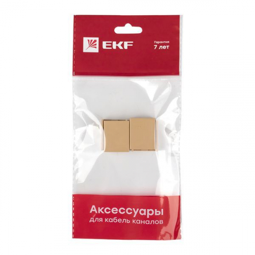 Соединитель на стык 20х10 под свет. дерево Plast PROxima (уп.4шт) EKF conl-20-10x4 фото 7