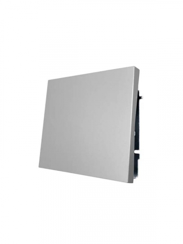 Выключатель 1-кл. СП ZIMA IP20 10А безвинт. зажим сер. матов. LEZARD 704-7488-100QC фото 2