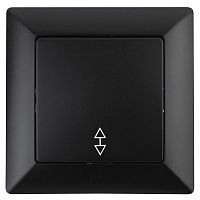 Переключатель 1-кл. СП Solo 4-103-05 10А 250В IP20 антрацит Intro Б0053581