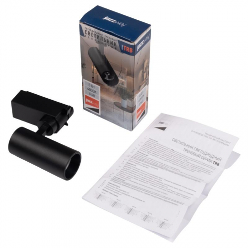 Светильник светодиодный трековый TRB 0708 8Вт 4000К IP40 24град. BL 1ф черн. Pro JazzWay 5066151 фото 11