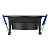 Светильник WR4 SBK MR16/GU5.3 IP44 встраив. влагозащ. черн. матов. Эра Б0061186