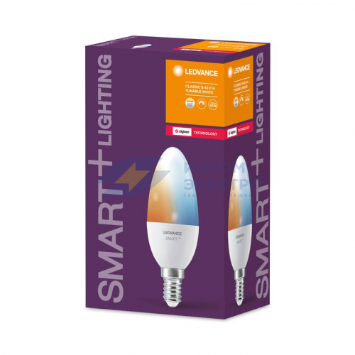 Лампа светодиодная SMART+ Candle Tunable White 40 6Вт E14 LEDVANCE 4058075208414 фото 2