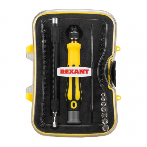 Набор отверток для точечных работ 45 предметов Rexant 12-4706 фото 6 Набор отверток для точечных работ 45 предметов Rexant 12-4706 фото 6