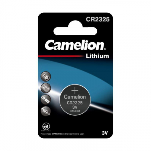 Элемент питания литиевый CR2325 BL-1 (блист.1шт) Camelion 5112 фото 2 Элемент питания литиевый CR2325 BL-1 (блист.1шт) Camelion 5112 фото 2