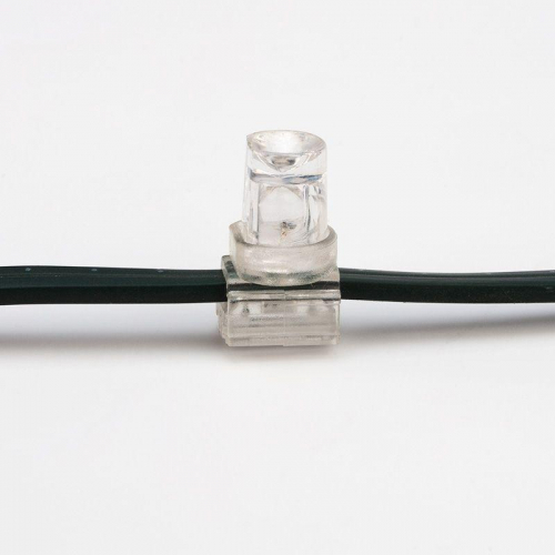Гирлянда светодиодная "LED ClipLight" 1.5м 665LED желт. 80Вт 12В IP65 провод темн./зел. (уп.100м) Neon-Night 325-121 фото 5