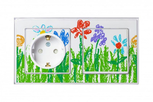 Розетка 1-м СП AtlasDesign Art 16А IP20 с заземл. защ. шторки механизм бел. SE ATN200145 фото 13