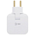 Разветвитель электрический 2-м 10А SPF-2-FL-USB 2USB поворотн. бел. Эра Б0069089