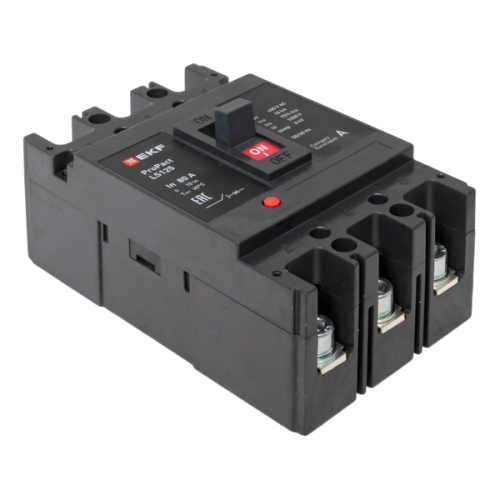 Выключатель автоматический 3п 80А 18кА LS125 ProPact EKF mccb-125-18-3-80-ls фото 11
