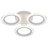 Светильник светодиодный Ring CLL-1-39 WH 39Вт 4000К 450х450х80 бел. Эра Б0069742