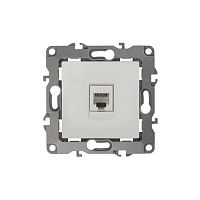 Розетка телефонная Эра12 12-3105-01 RJ11 IP20 бел. Эра Б0014711
