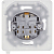 Розетка 1-м СП Inspiria 16А IP44 250В 2P+E защ. шторки с крышкой немецк. стандарт механизм сл. кость IEK 673741