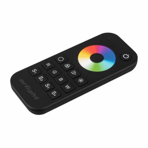 Пульт SMART-R28-RGBW Black (1 зона 2.4G) (IP20 пластик) Arlight 023479 Пульт SMART-R28-RGBW Black (1 зона 2.4G) (IP20 пластик) Arlight 023479
