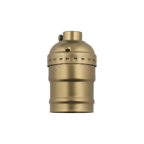 Патрон декор. DLC-V-H01/E27 BRONZE Uniel UL-00000531