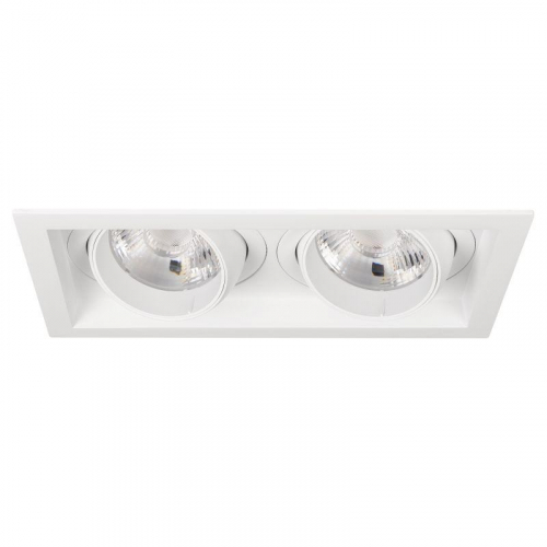 Светильник MS-VORTEX-BUILT-S250x140-2x30W Day4000 WH-WH 17 deg 230В 2х30Вт 4000К IP20 метал. Arlight 057765