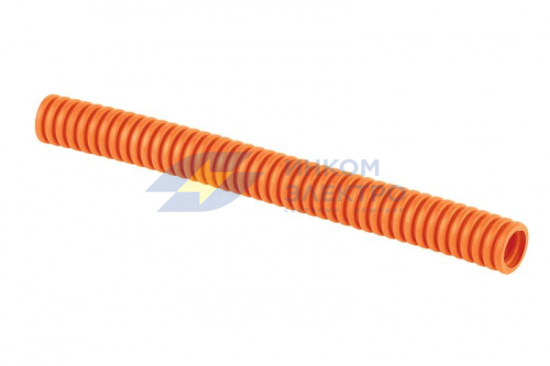 Труба гофрированная 20мм ПП с зондом тяжелая оранж. (уп.100м) Ruvinil 42011