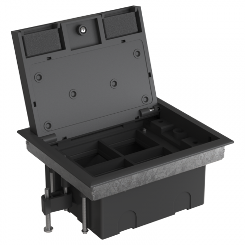 Люк MultiDesk MDK10 на 8мод. IP40 с монтажной коробкой для фальшпола SE MDK10108 фото 4 Люк MultiDesk MDK10 на 8мод. IP40 с монтажной коробкой для фальшпола SE MDK10108 фото 4