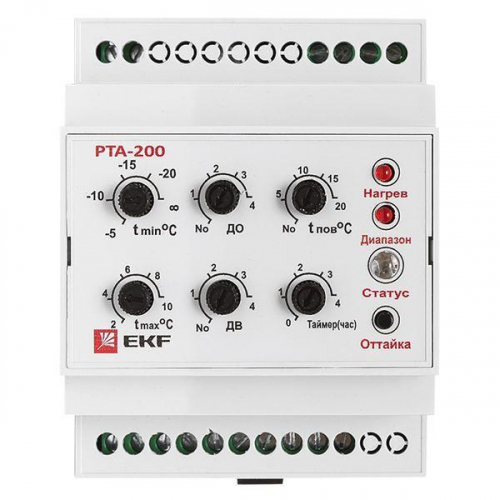 Терморегулятор РТА-200 EKF rta-200 фото 8 Терморегулятор РТА-200 EKF rta-200 фото 8