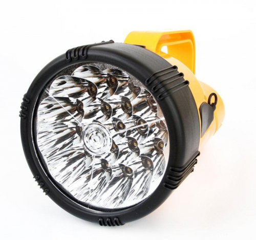 Фонарь аккумуляторный LED29314 19LED аккум. 4В 2.3А.ч 220В желт. Camelion 10471 фото 5