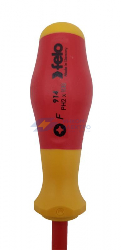 Отвертка диэлектрическая крестовая PH2х100 Felo 91420390 фото 6