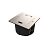 Лючок MultiDesk MDK21 с розеткой 2P+E 16А 250В IP44 с монтажной коробкой для стены фальшпола стола никель SE MDK21102NA