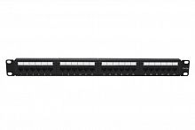 Патч-панель 19дюйм 1U кат.5E неэкранир. 24 порта RJ-45 Dual IDC TOKOV ELECTRIC TKE-PP-5E-1U-24P-UTP
