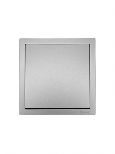 Выключатель 1-кл. СП ZIMA IP20 10А безвинт. зажим сер. матов. LEZARD 704-7488-100QC фото 3