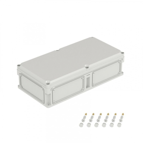 Корпус 600х300х160мм IP67 с непрозр. крышкой 35мм с фланцами пластик. DKC 563310