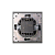 Выключатель 1-кл. СП STRONG MIELE 10А графит Kranz KR-78-0705-6