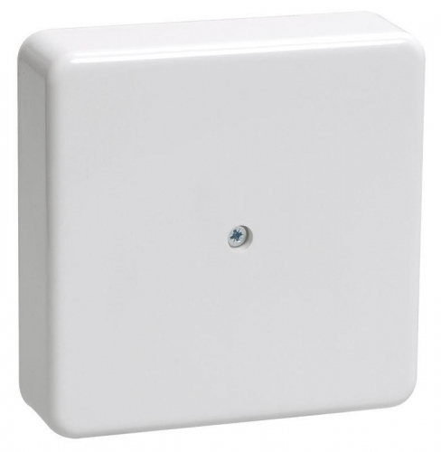 Коробка распаячная ОП 75х75х20 IP40 КМ41212-01 (6 клем. 6кв.мм) бел. IEK UKO10-075-075-020-K01 Коробка распаячная ОП 75х75х20 IP40 КМ41212-01 (6 клем. 6кв.мм) бел. IEK UKO10-075-075-020-K01