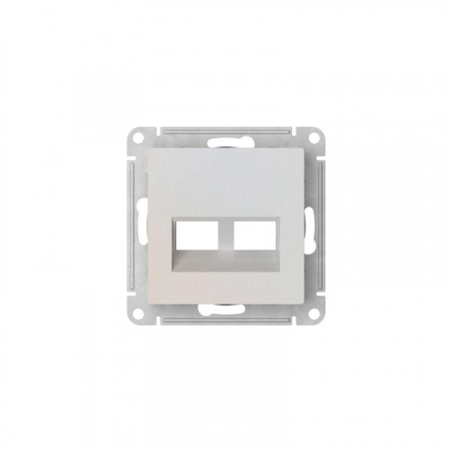 Накладка двойная AtlasDesign для информационных функций типа Keystone жемчуж. SE ATN000490 фото 3 Накладка двойная AtlasDesign для информационных функций типа Keystone жемчуж. SE ATN000490 фото 3