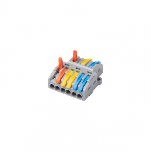 Клемма монтажная СМК PTC-3P 4236 BL/2 450В 32А 0.08-2.5(4.0)кв.мм JazzWay 5073807 фото 2