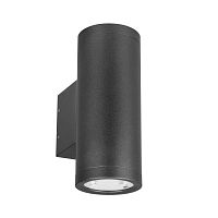 Светильник LGD-RAY-WALL-TWIN-R65-2x9W Warm3000 GR 23 deg 230В 2х9Вт 3000К IP65 метал. Arlight 038154(1)