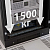 Шкаф напольный 47U 600х1200 двери стекло/сплошная укомплектован вводом и заглушками RAL9005 DKC R5IT4762GSB