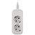 Удлинитель 2х1.5м с заземл. 16А IP20 GREEN LINE UDL-16-215-E ПВС 3х1 Эра Б0065079