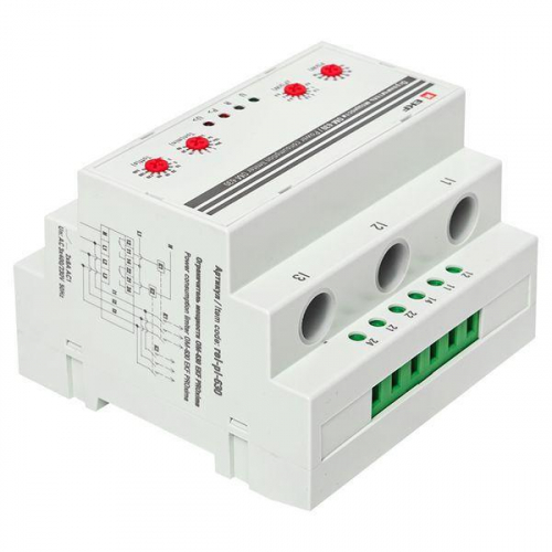 Ограничитель мощности 3ф ОМ-630 PROxima EKF rel-pl-630 фото 3