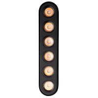 Светильник светодиодный трековый Метр (MTR)16 1306R 6Вт 4000К IP20 spot 36град. BL низковольтный черн. Pro JazzWay 5056978