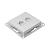Розетка компьютерная 1-м СП Эпика RJ45 кат.5 механизм алюм. EKF UP1-SOA-RJ45-5