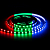 Лента светодиодная 12В 14.4Вт/м RGB smd5050 60д/м IP20 подложка 10мм (уп.5м) OGM LSE-271