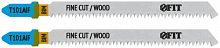 Полотно по дереву Bimetal остроконечные зубья 100/77/1.8мм (T101AIF) (уп.2шт) FIT 40900