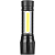 Фонарь светодиодный UA-101 аккумуляторный 3Вт LED+3Вт COB оптический Zoom 3 режима Трофи Б0069798