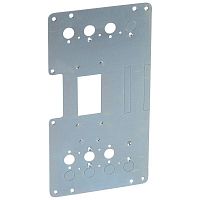 Плата монтажная XL3 4000 для 1-го DPX3 250 в качестве УВР Leg 020683