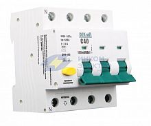 Выключатель автоматический дифференциального тока АВДТ 3Р+N 40А 300мА тип AC С ДИФ-103 6кА SchE 16224DEK