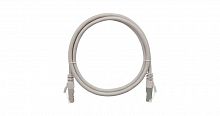 Патч-корд S/FTP 4 пары кат.6 (класс E) 250МГц 2хRJ45/8P8C BC (чистая медь) 26AWG (7х0.165мм) LSZH нг(А)-HFLTx сер. 5м NIKOMAX NMC-PC4SE55B-050-C-GY