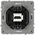 Розетка HDMI СП Galaxy 16А IP20 250В бел. матов. Эра Б0070801