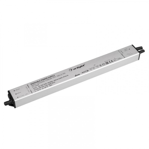 Блок питания ARPV-LG24060-LINEAR-PFC-DALI2-PD 24В 2.5А 60Вт IP67 металл Arlight 033428